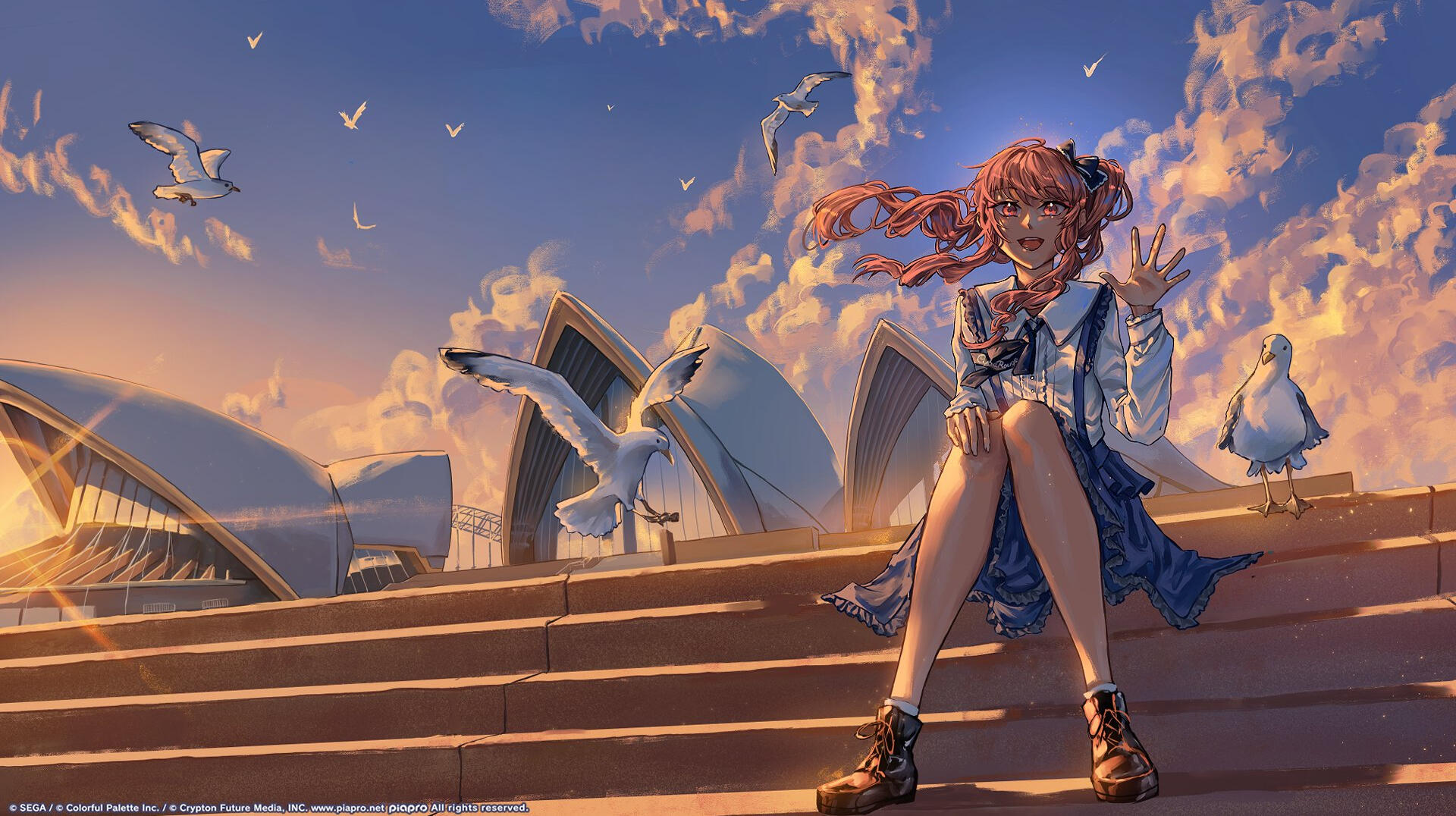 Commission for SEGA - Hatsune Miku Colorful Stage