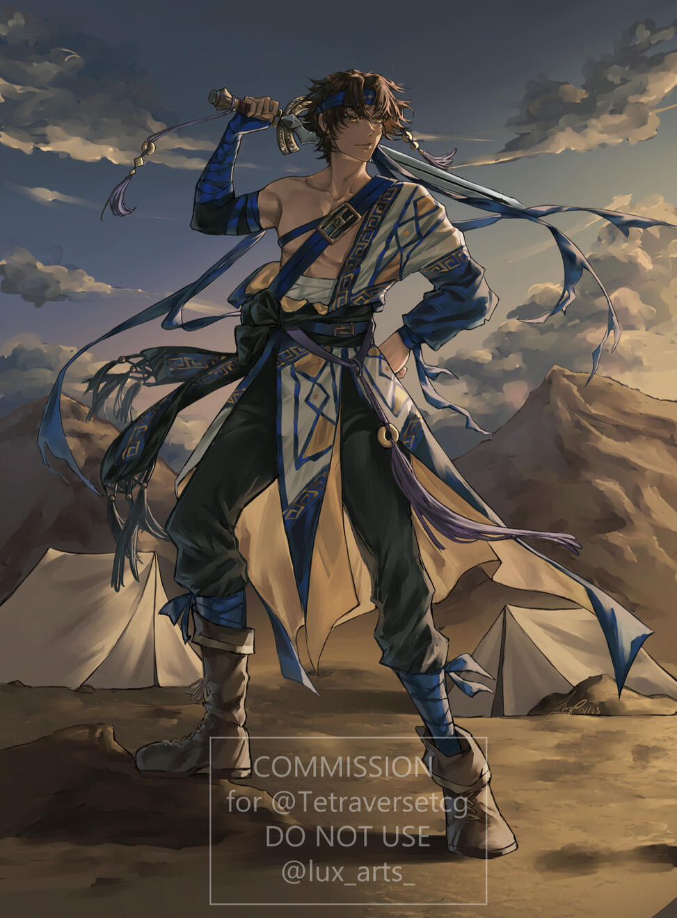 Commission for Tetraverse tgc